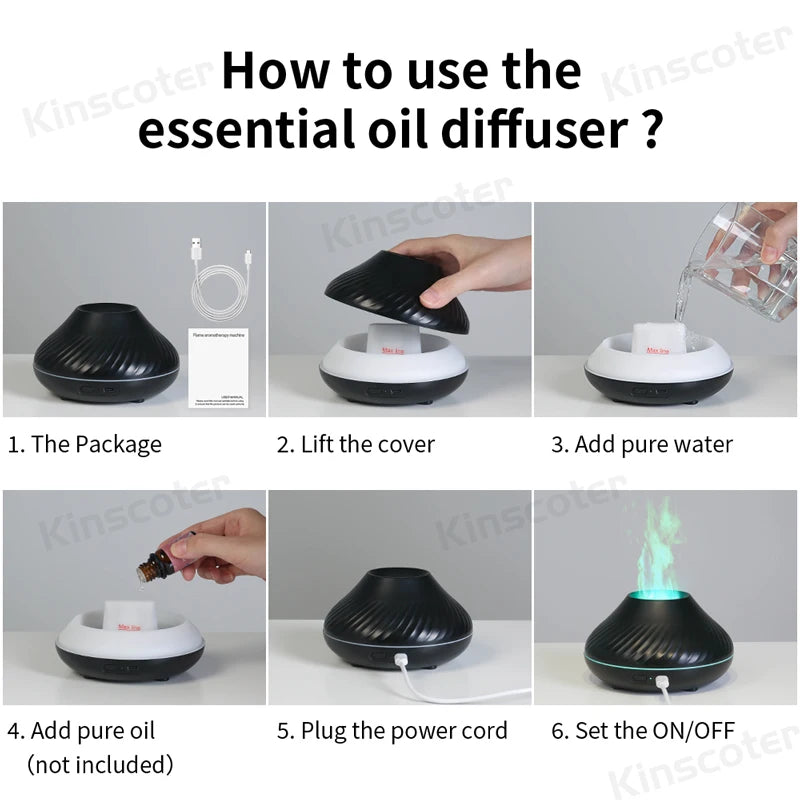 Aroma Diffuser Essential Oil Lamp