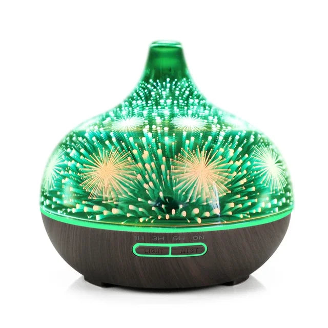 400ml Aroma Diffuser with Night Light and Remote Control