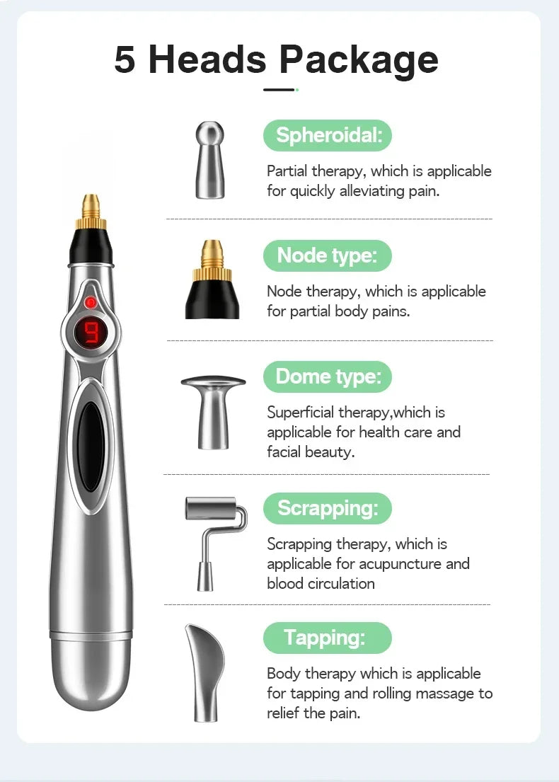 Electronic Acupuncture Pen Tool