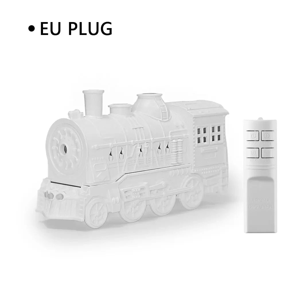 Train Air Humidifier Light Ultrasonic Aromatherapy Diffusers Mist Maker Fragrance Essential Oil Aroma Difusor Remote control