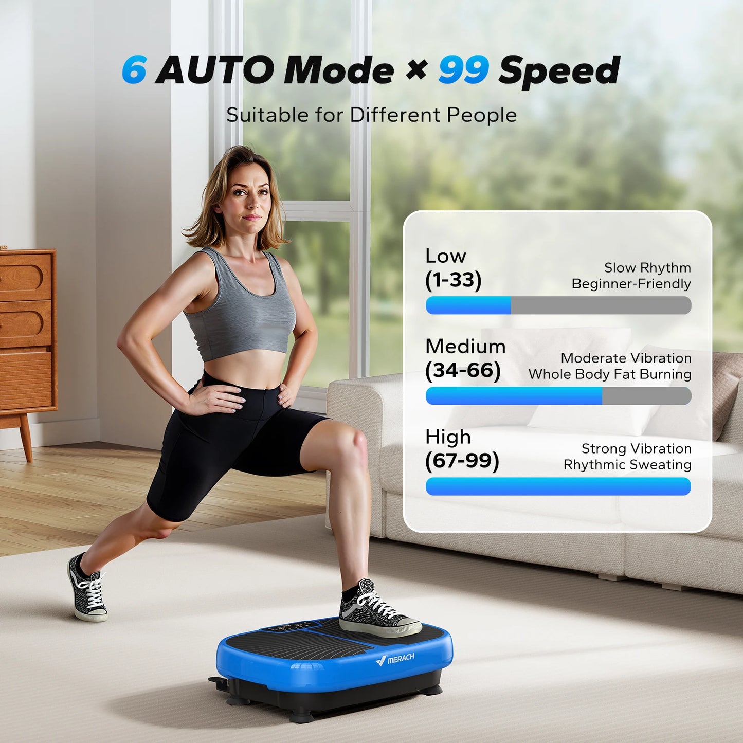 Vibration Plate Exercise Machine for Weight Loss and Exercise Fit