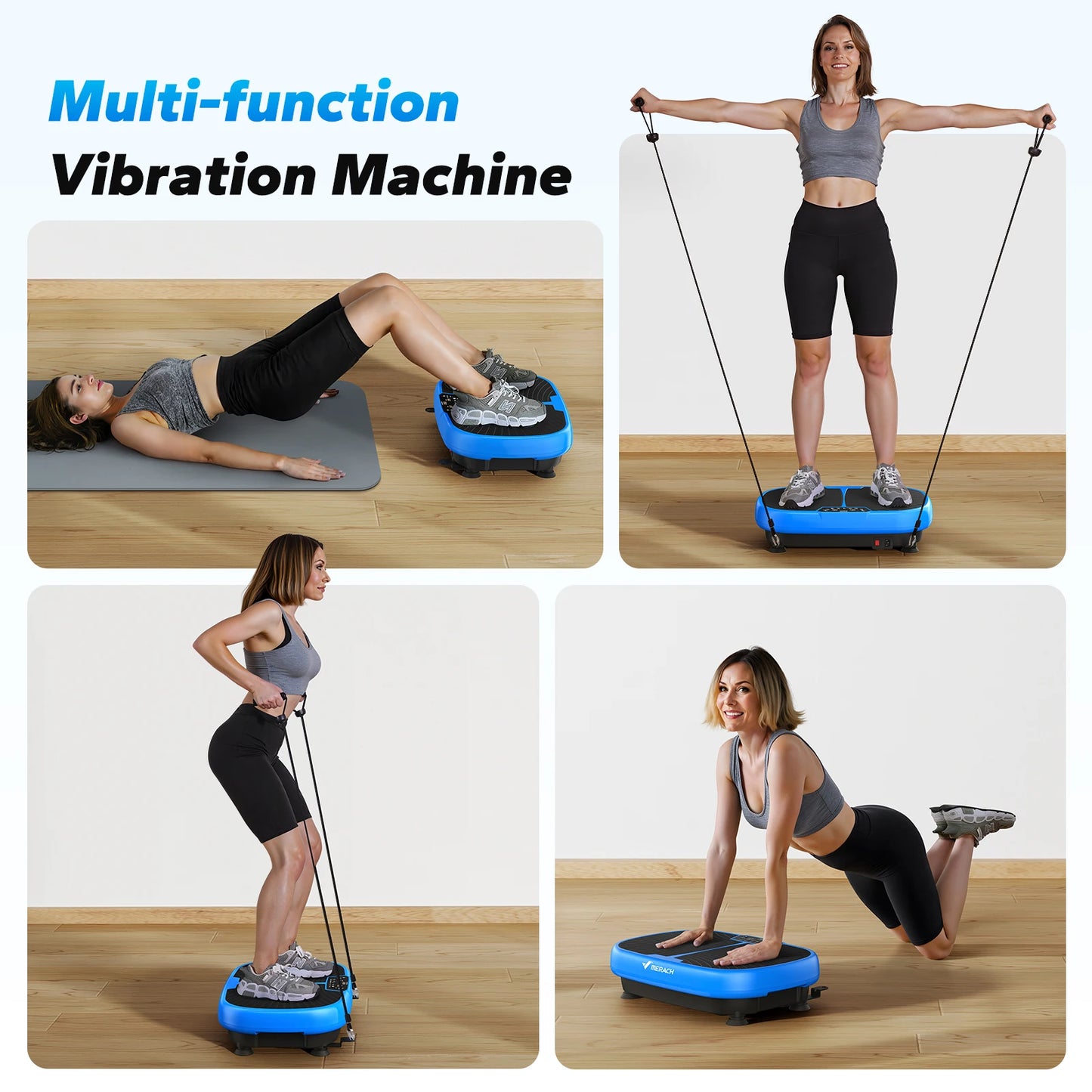 Vibration Plate Exercise Machine for Weight Loss and Exercise Fit