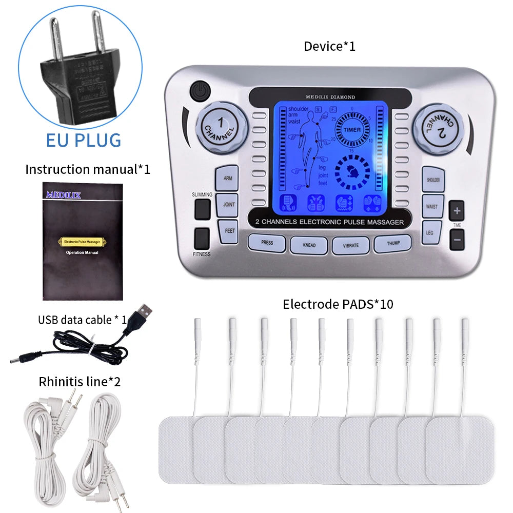 Tens Massager Ems Muscle Stimulator