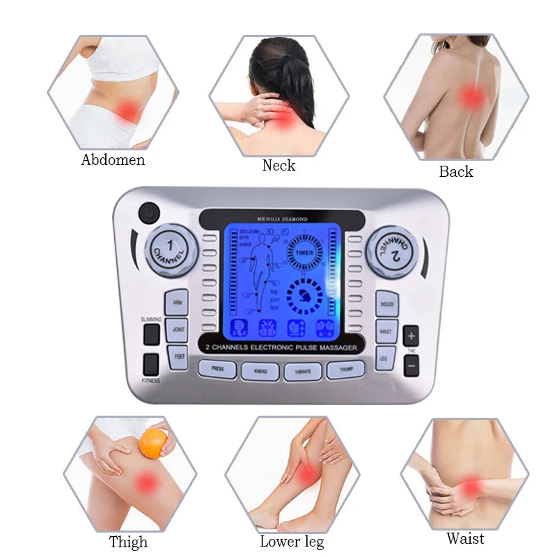 Tens Massager Ems Muscle Stimulator