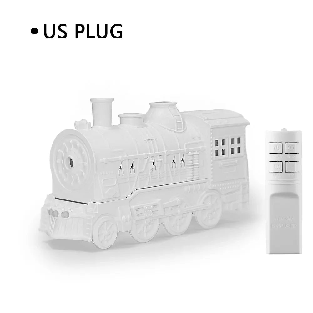 Train Air Humidifier Light Ultrasonic Aromatherapy Diffusers Mist Maker Fragrance Essential Oil Aroma Difusor Remote control