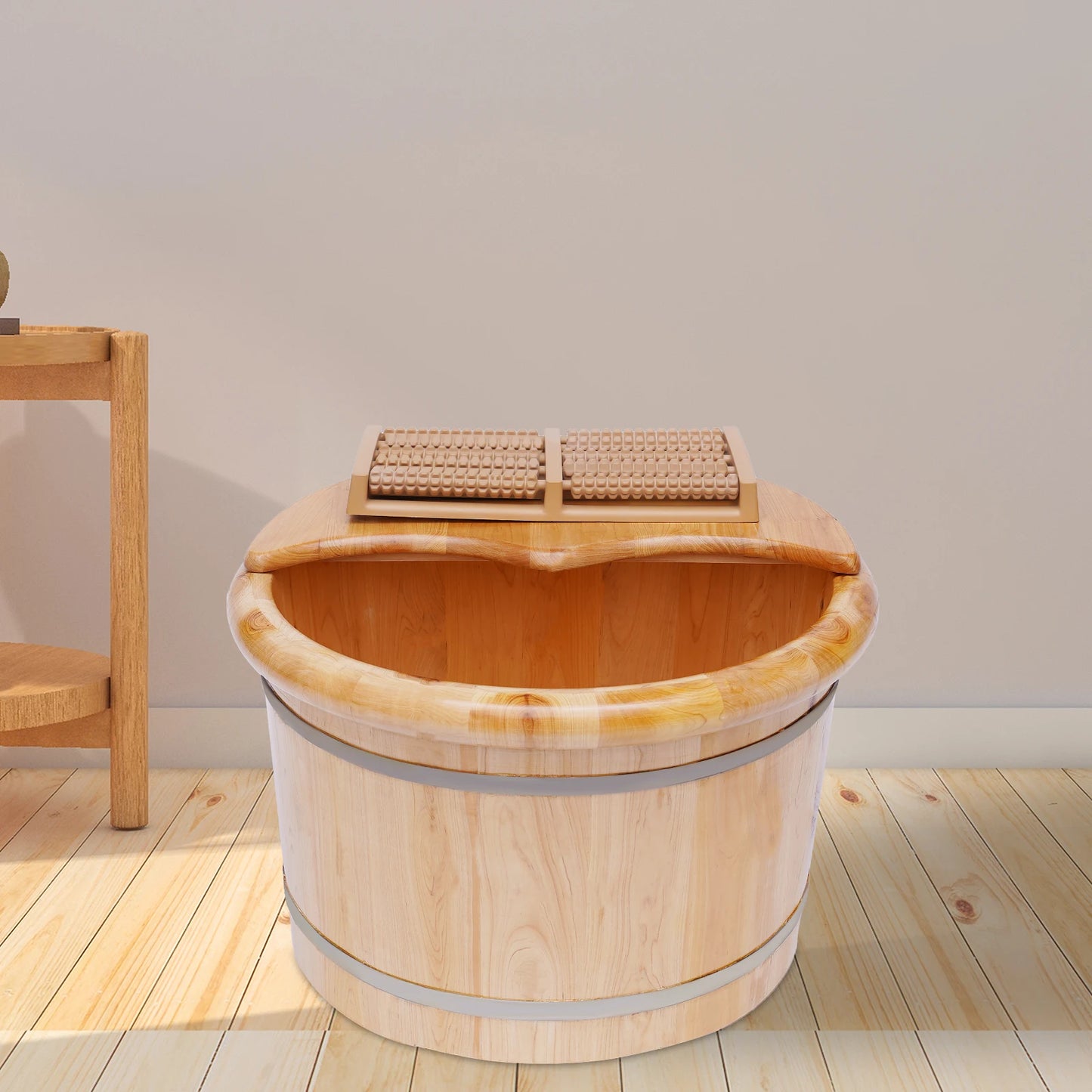 Cedar Wood Pedicure Foot Spa