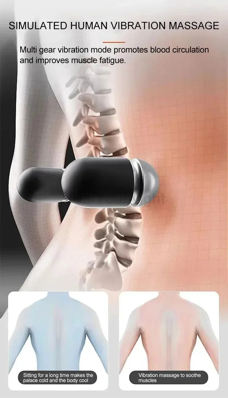 Back Pain, Support and Heating Vibrating Massager