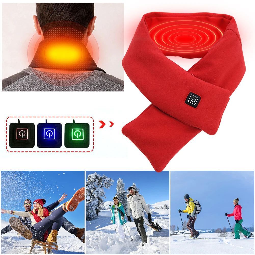 Warm Heated Scarf Cordless/Rechargeable