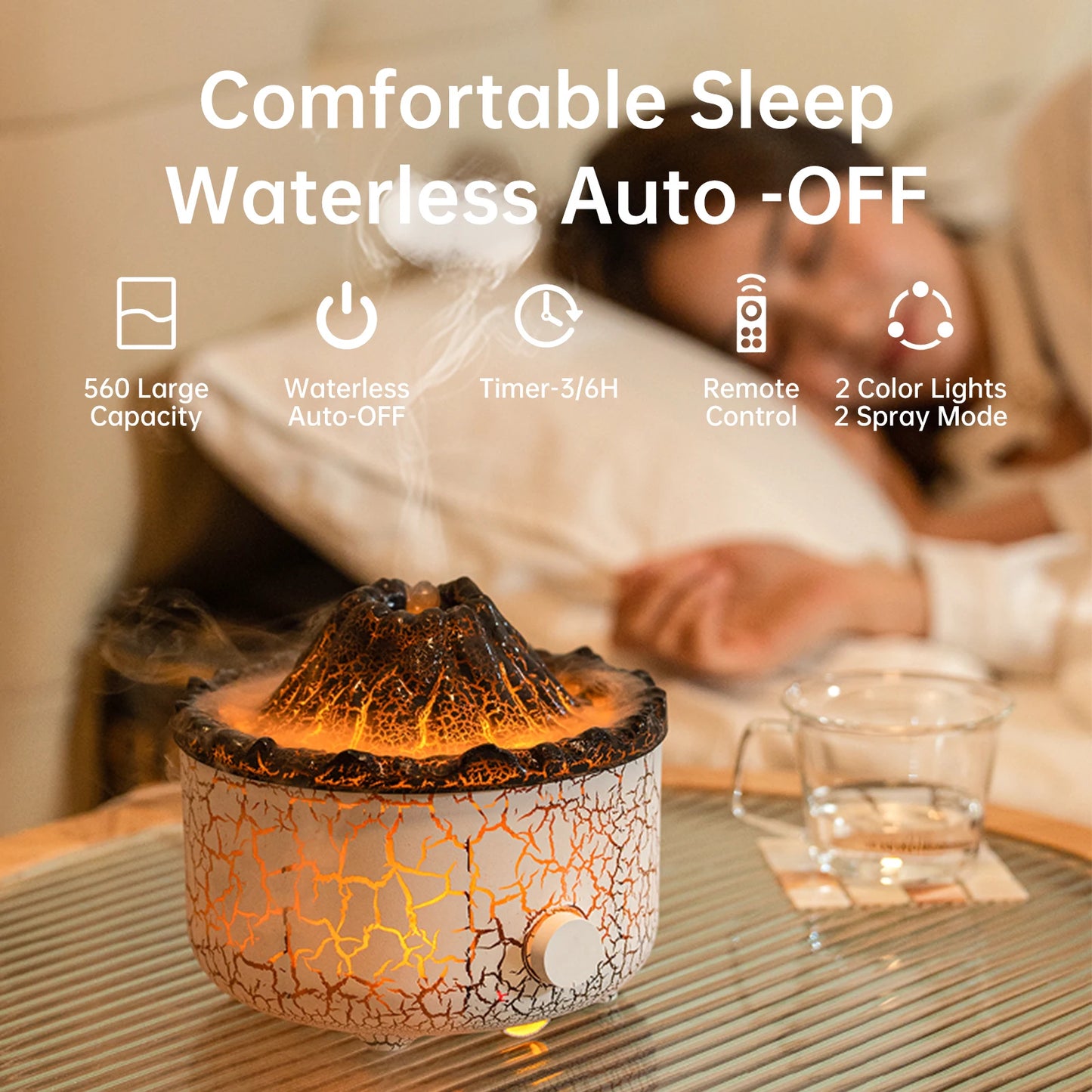 Flame Volcano Aromatherapy