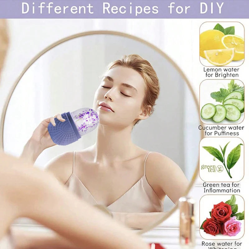 Face Beauty Ice Roller, Facial Ice Massage