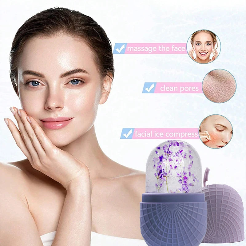 Face Beauty Ice Roller, Facial Ice Massage