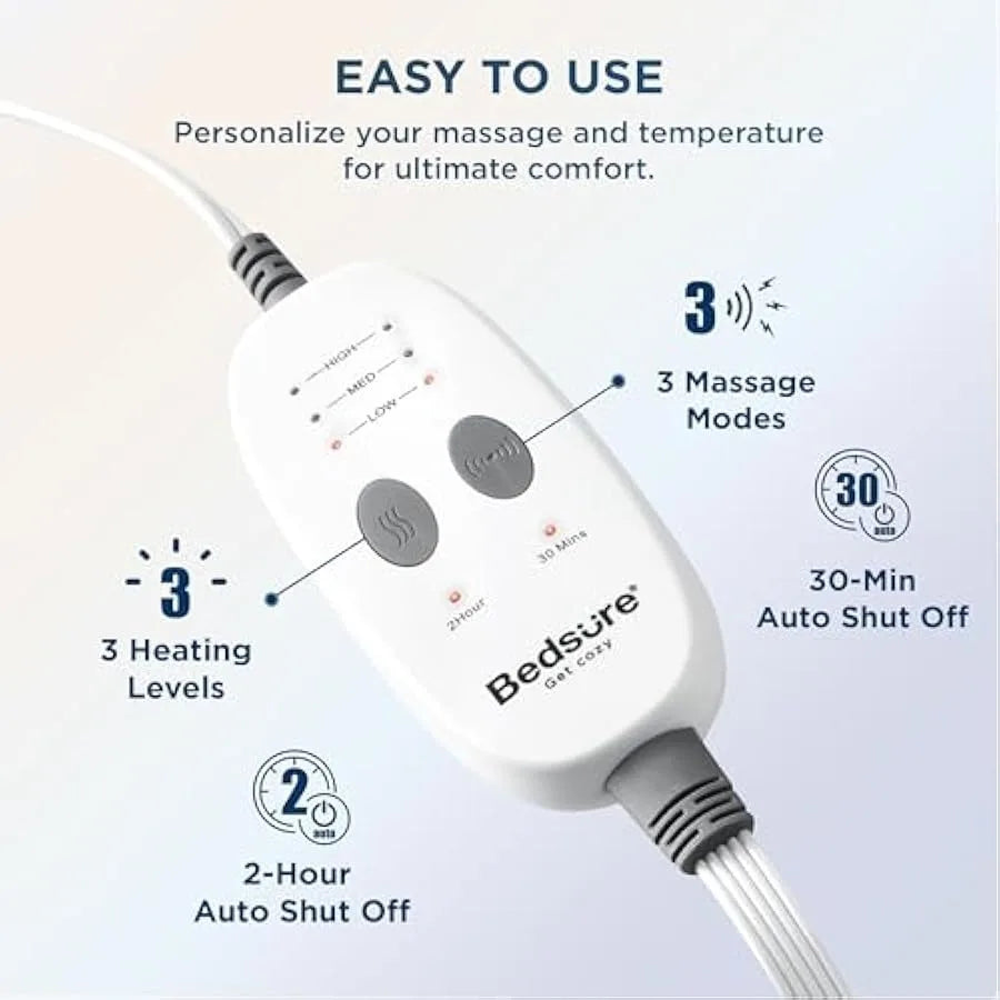 Back Heating Pad with Massage