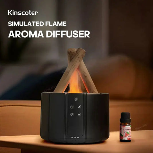 Flame Aroma Diffuser Air Humidifier