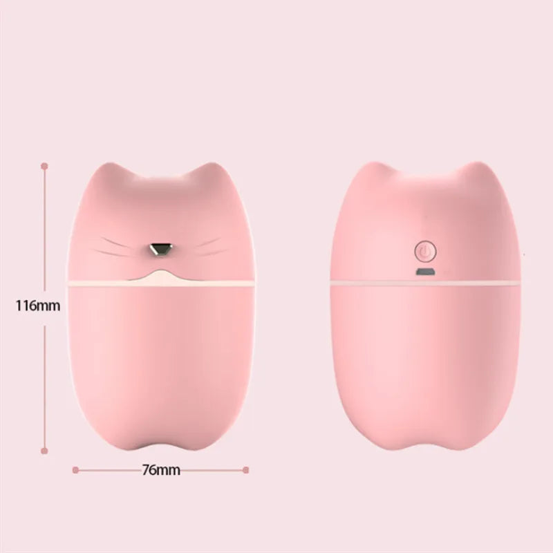 Cute Cat Air Humidifier Diffuser