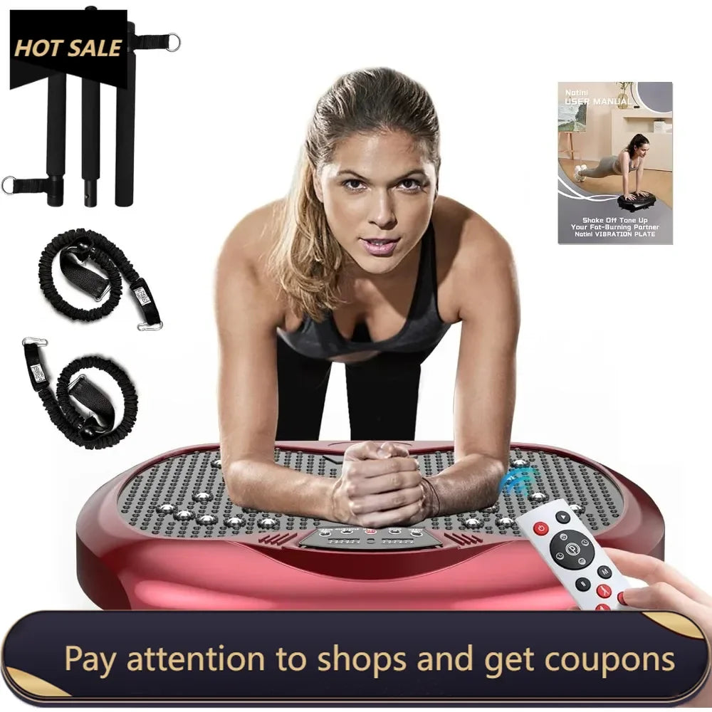 Vibration Plate Exercise Machine - Whole Body Workout