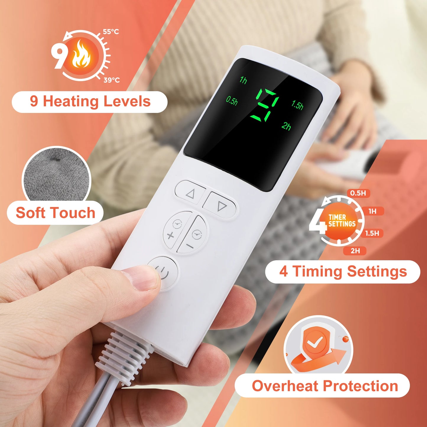 Multifunctional Thermal Electric Heating Pad