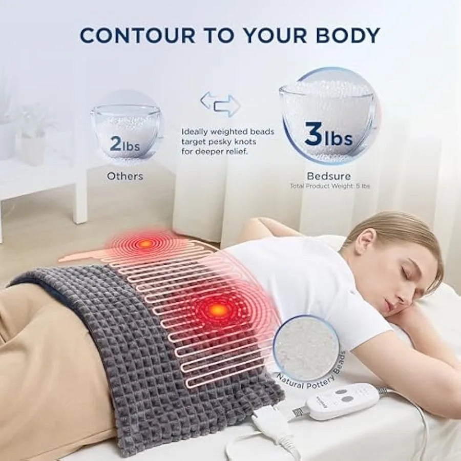 Back Heating Pad with Massage