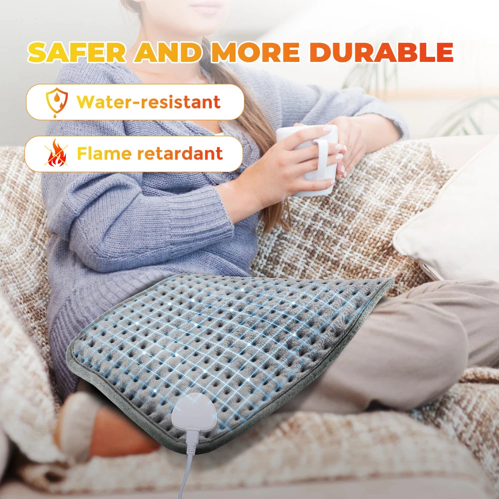 Electric Heating Pad with 9 Heat Levels