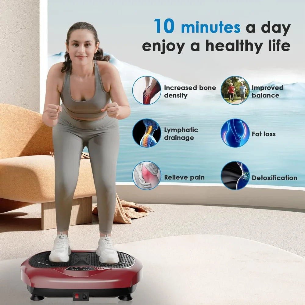 Vibration Plate Exercise Machine - Whole Body Workout