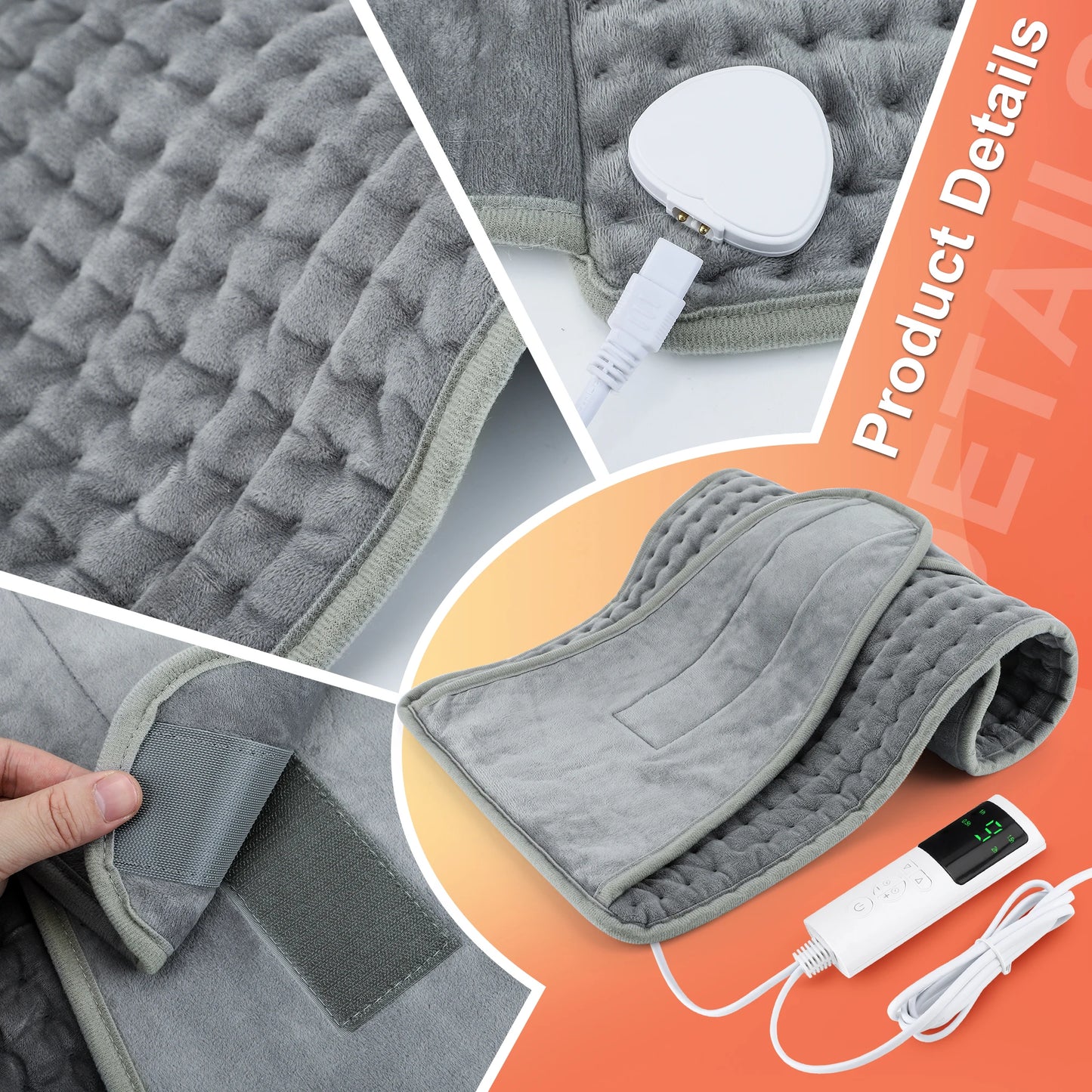 Multifunctional Thermal Electric Heating Pad