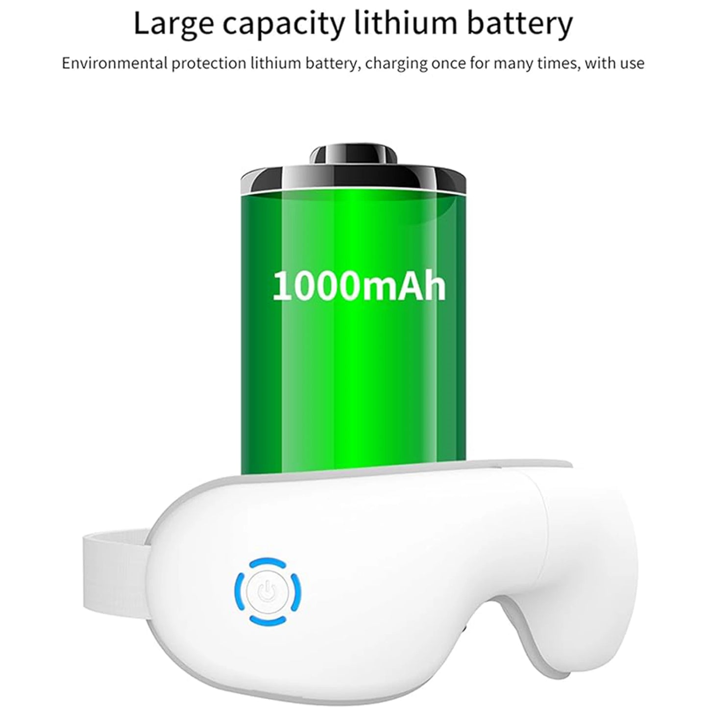 Eye Massager with Heat Vibration