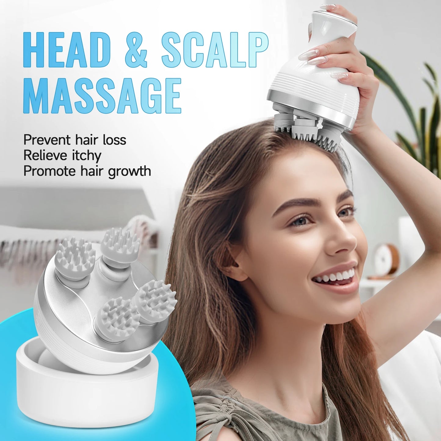 Electric Hair Scalp Massager
