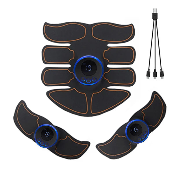 Electric Abdominal Muscle Stimulator EMS Wireless Buttocks Hip Trainer Weight Loss Body Slimming For Arm Back Leg Waist Fitness