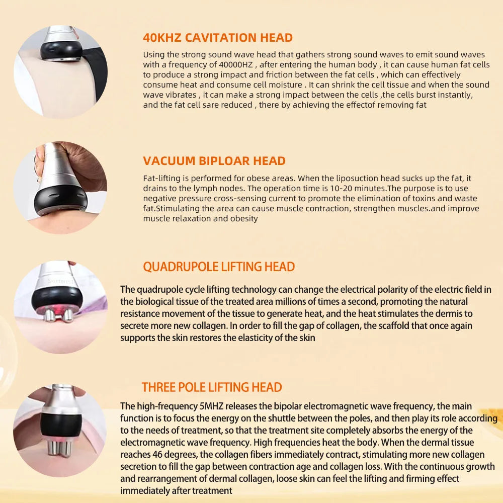 Ultrasonic Body Slimming Massager