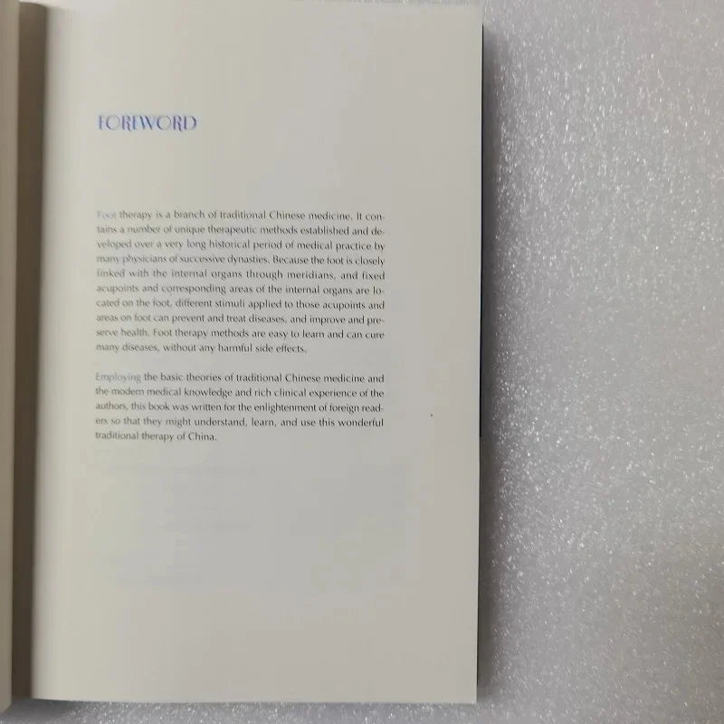 Traditional Chinese Medicine Foot Therapy Book