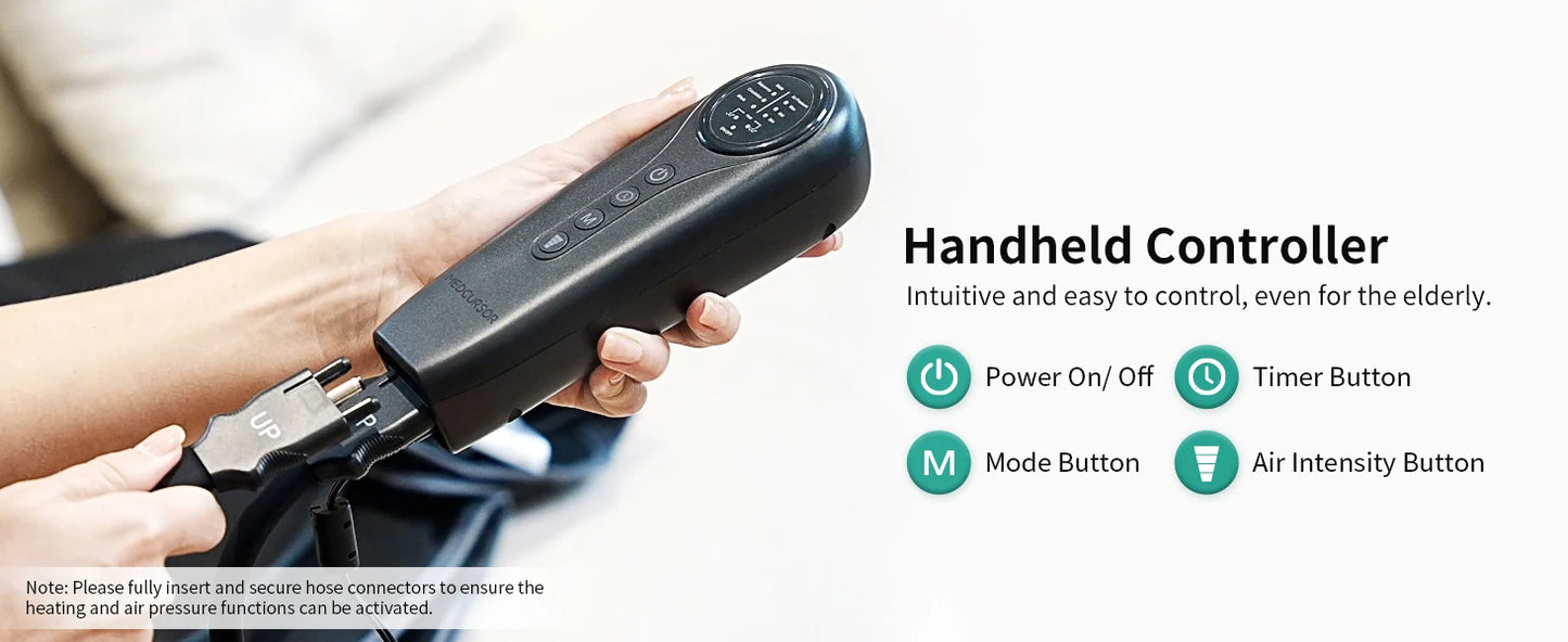 Air Compression Leg Massager For Comfort and Circulation