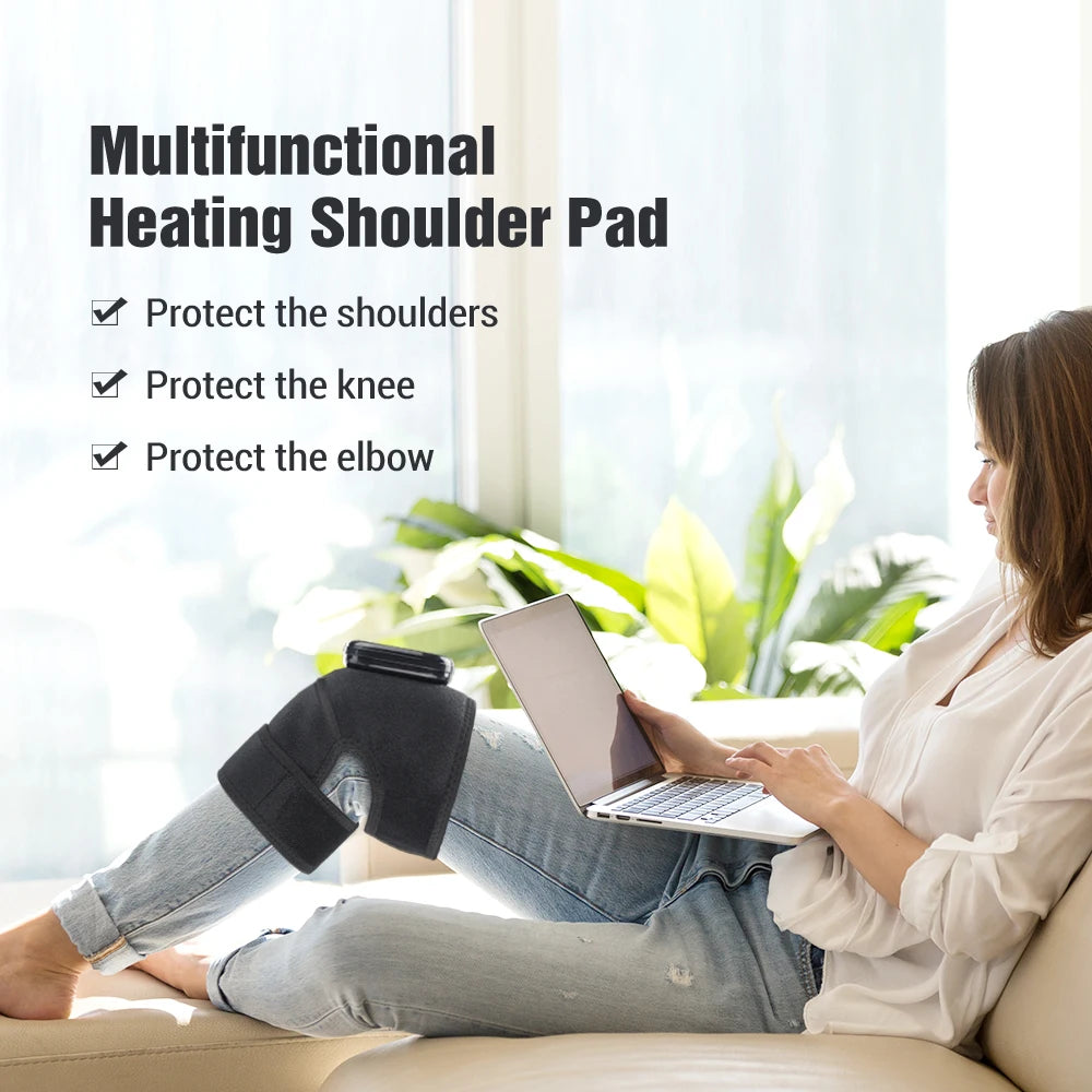 3 in 1 Electric Heating Massager for Knees and Shoulders