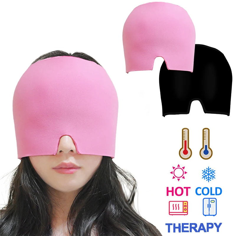 Gel Ice Cap Hot Cold Pressure Massage  Sleep Tool
