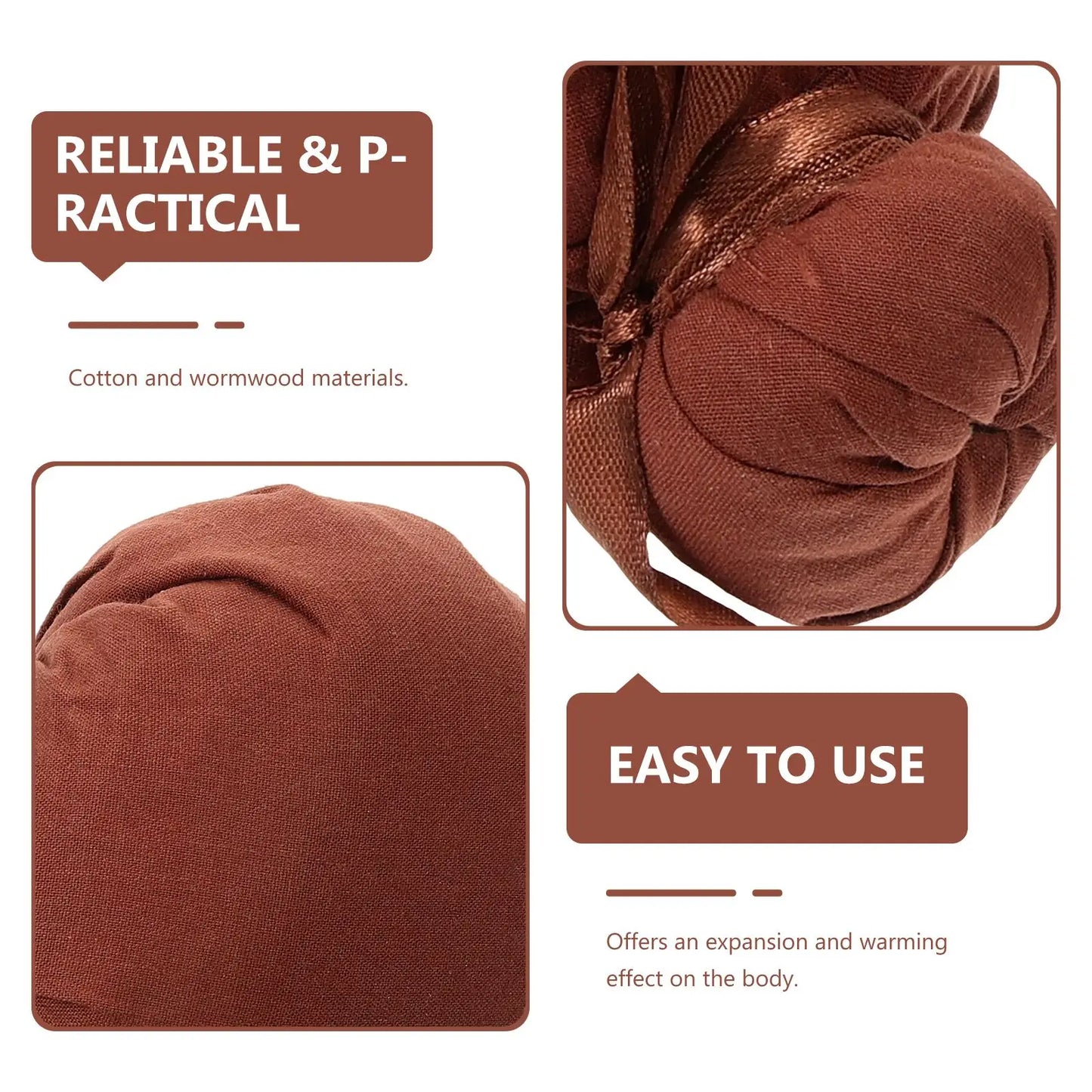 2Pcs health ball Chinese Warming Bags for Massage