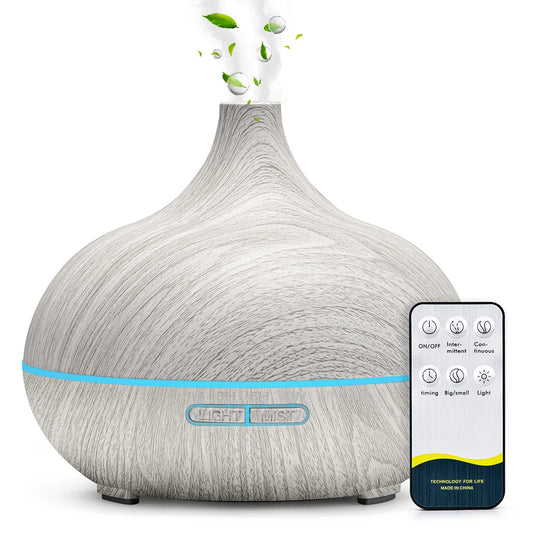 Aromatherapy Essential Oil Diffuser with 7 Color LED Lights