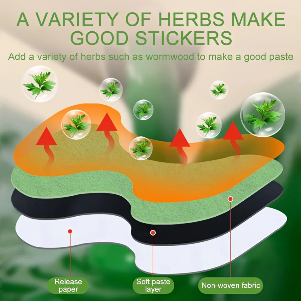 Neck, Shoulder and Knee Patch, Acupuncture Patch, Heat Patch, Long-lasting Warm Knee Patch