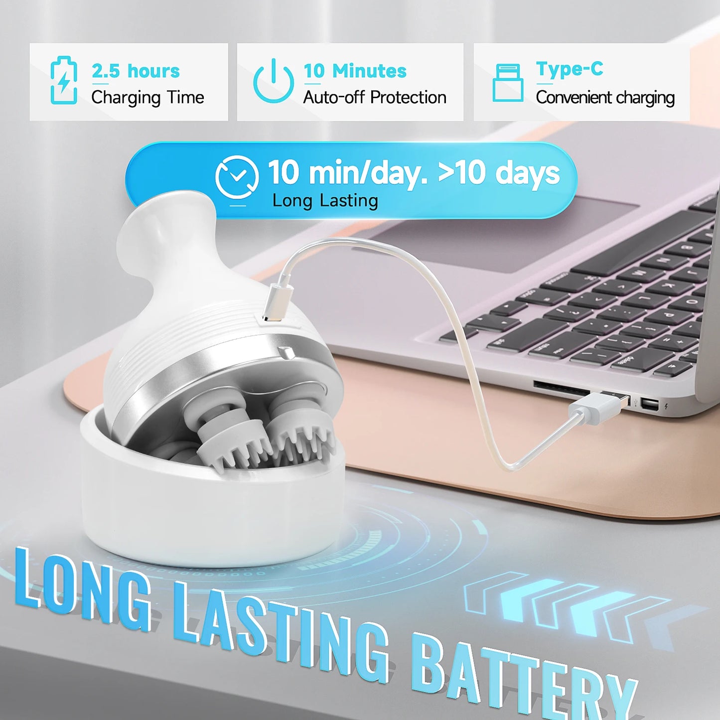 Electric Hair Scalp Massager