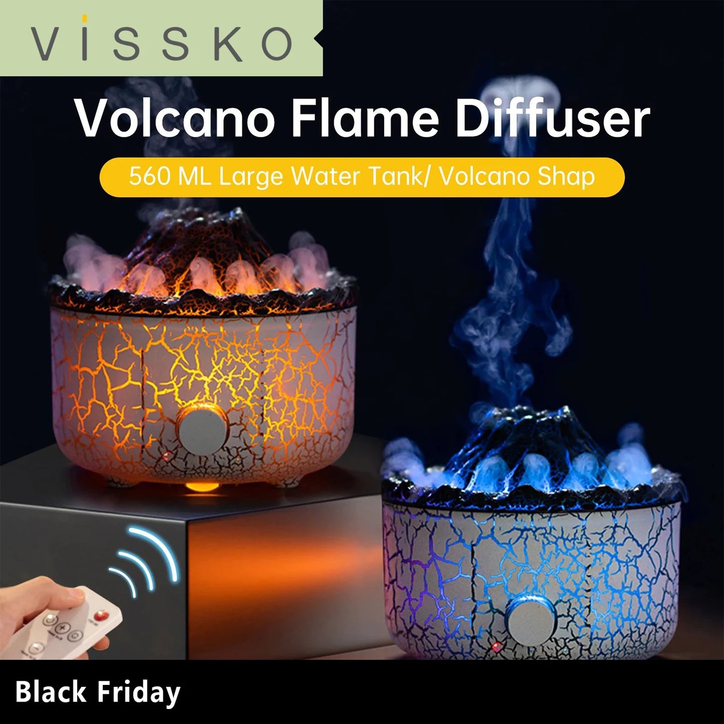 Flame Volcano Aromatherapy
