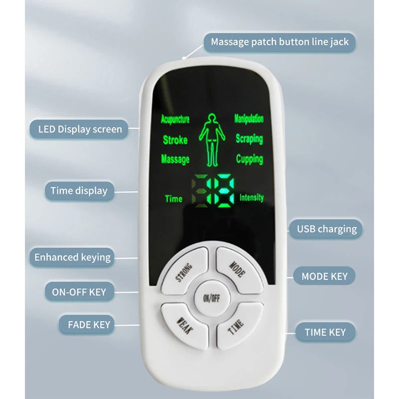 Multi-functional Pulse Electric Muscle Stimulator Tens machine