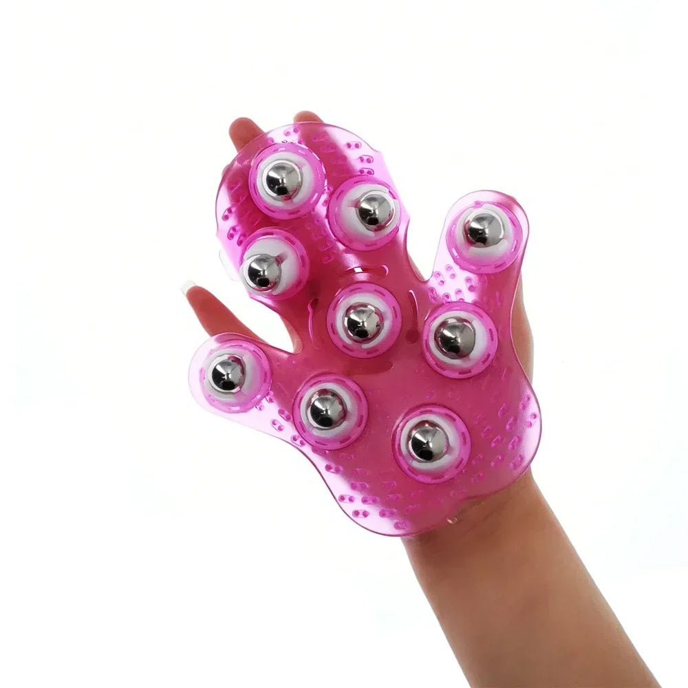 Roller Ball Body Massage Glove