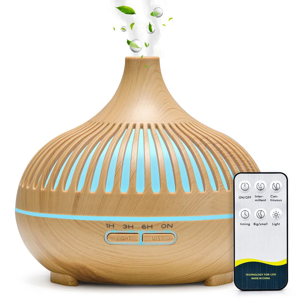 Aromatherapy Essential Oil Diffuser with 7 Color LED Lights