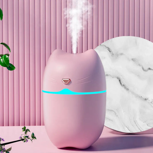 Cute Cat Air Humidifier Diffuser
