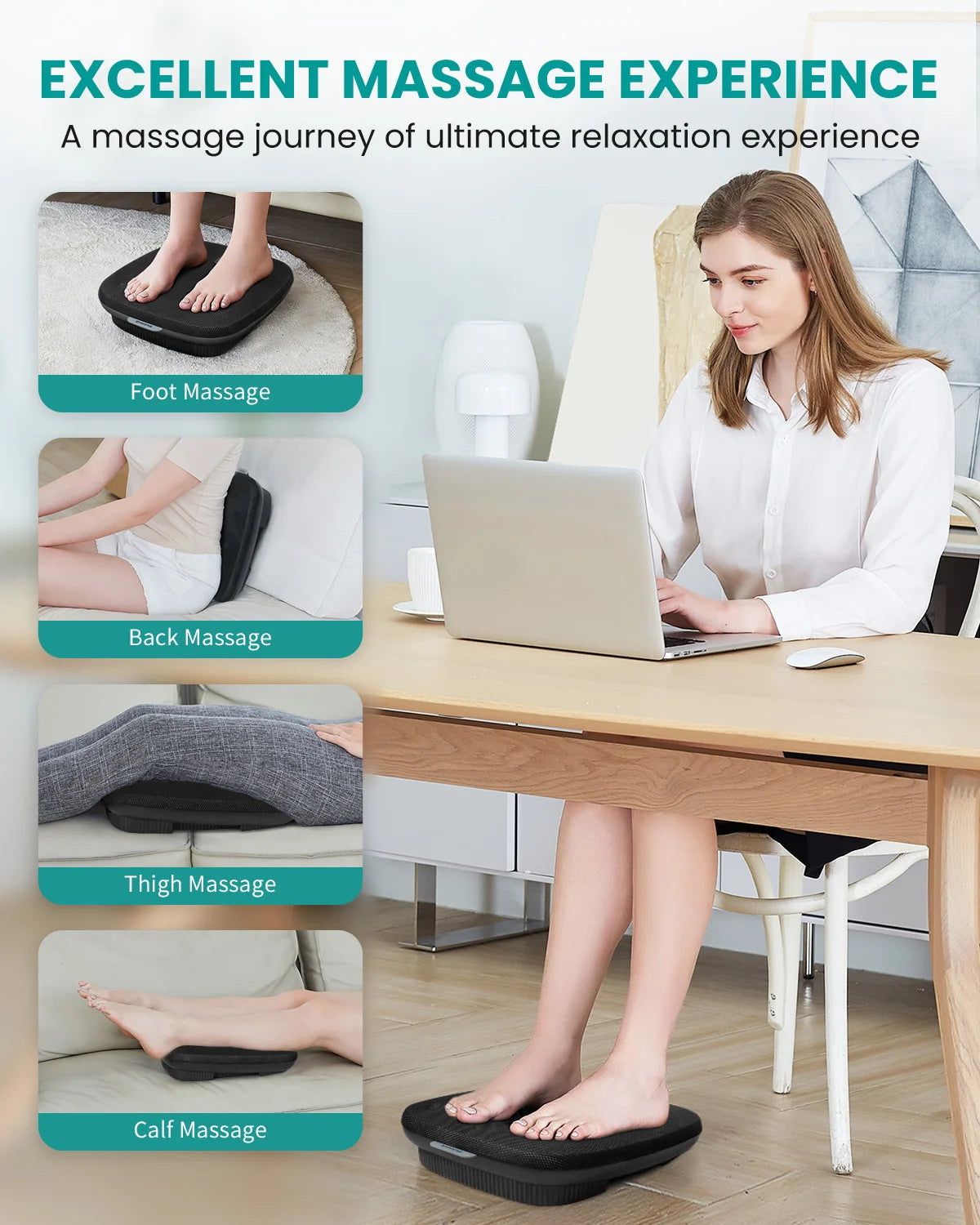 Shiatsu Foot Massager with Heat