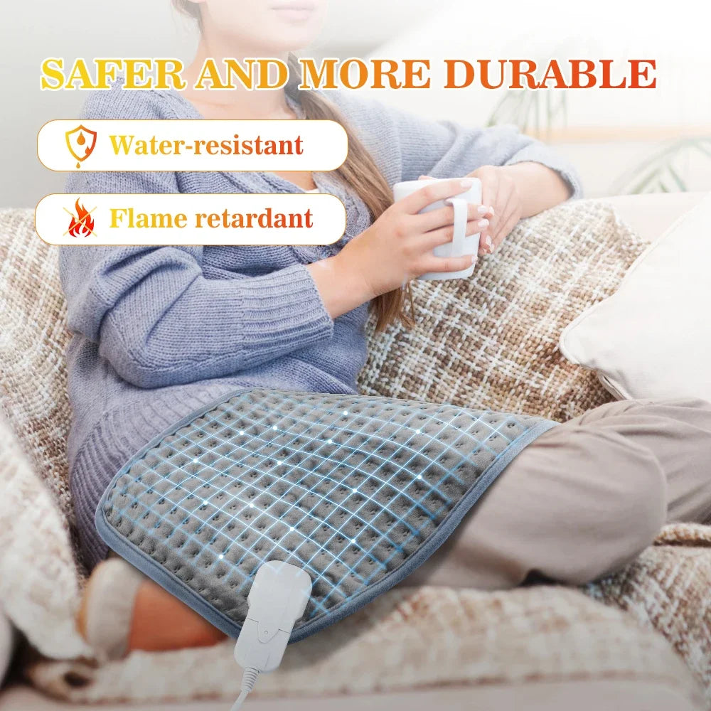 Electric Heating Pad with 9 Heat Levels