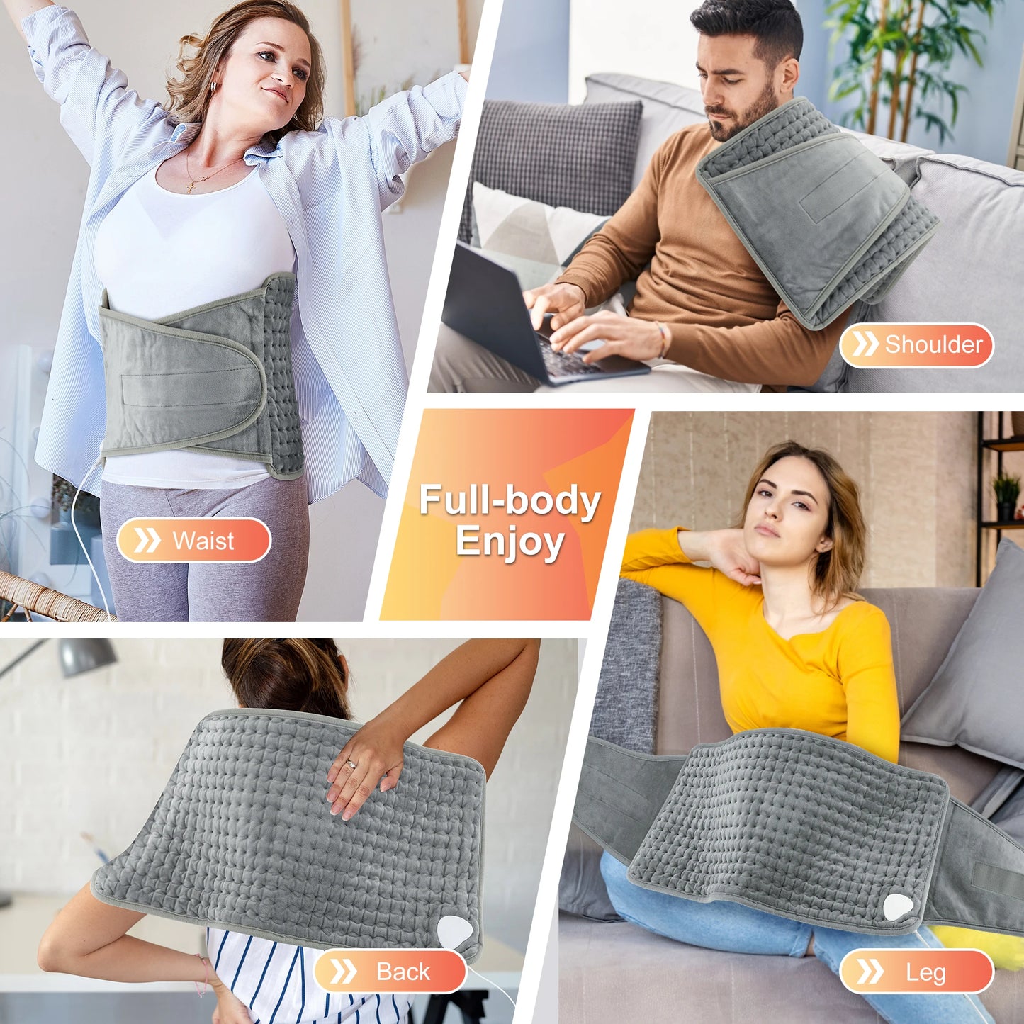 Multifunctional Thermal Electric Heating Pad