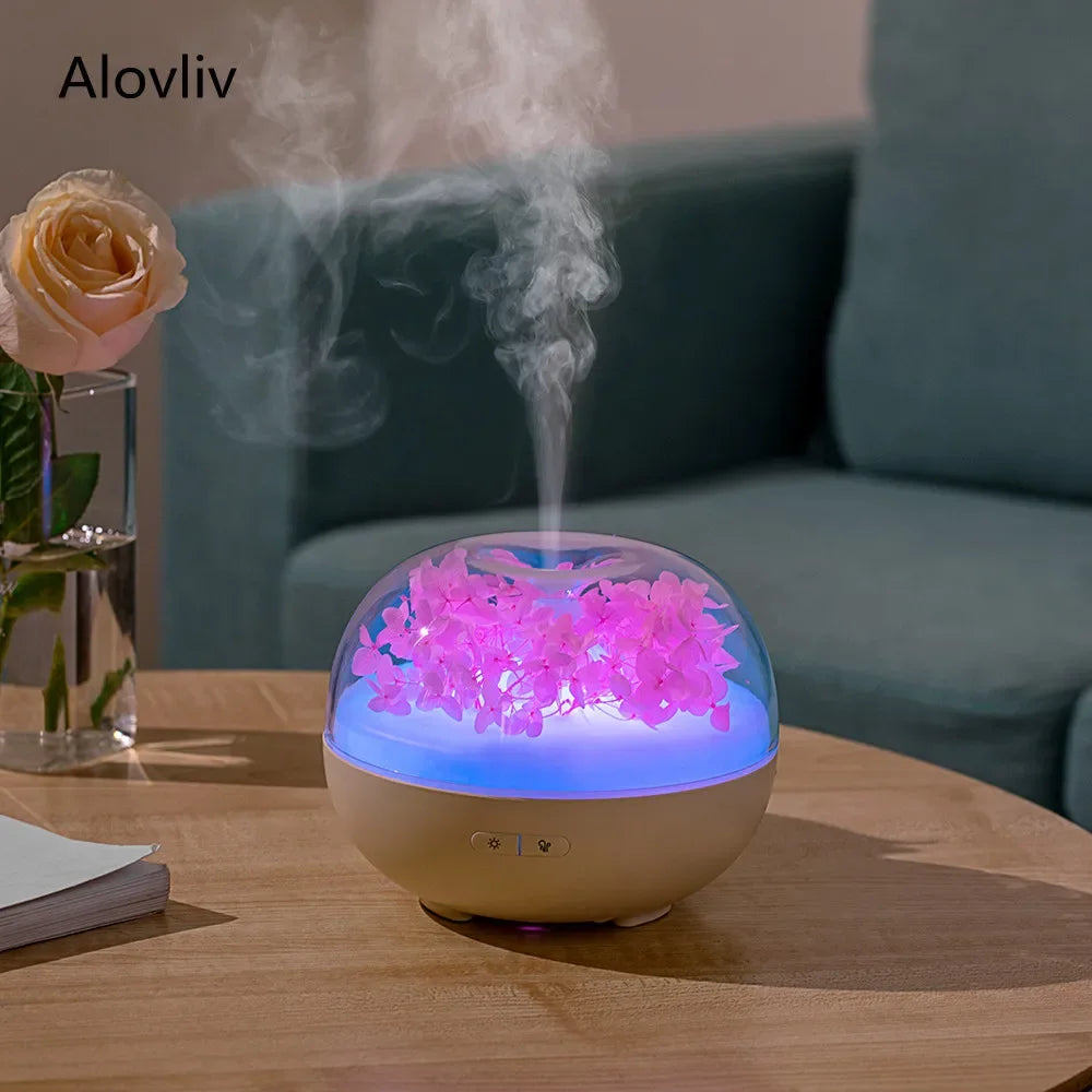 Diffuser Air Humidifier with Night Lamps