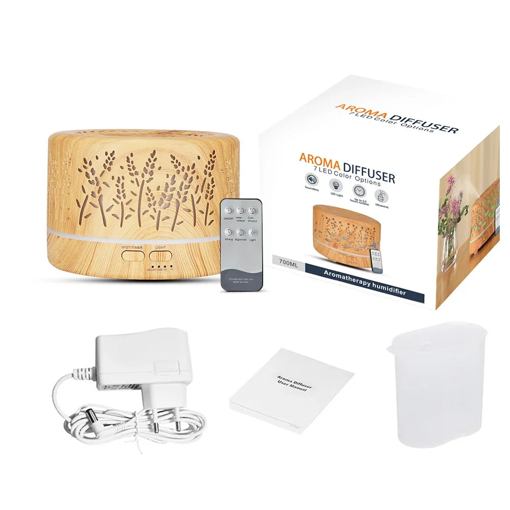 700ml Ultrasonic Air Humidifier/Diffuser