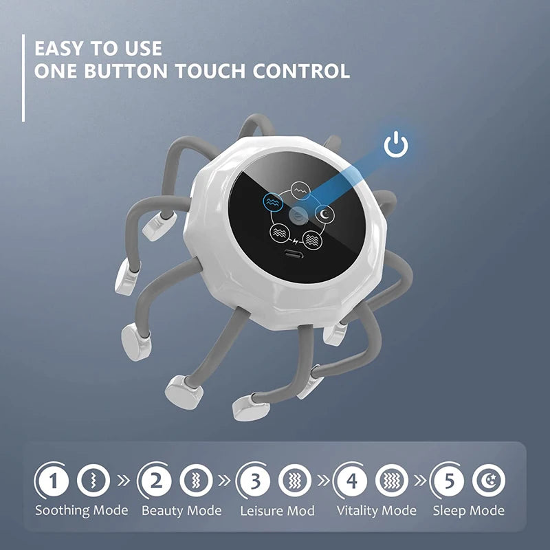 Electric Head Massager For Relax Stress Relief