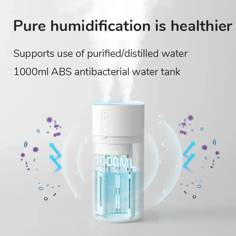 Double Spray Cool Mist Humidifiers