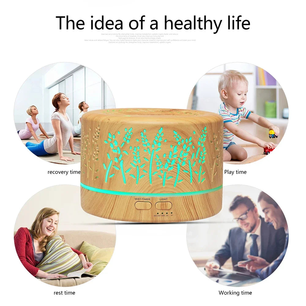 700ml Ultrasonic Air Humidifier/Diffuser