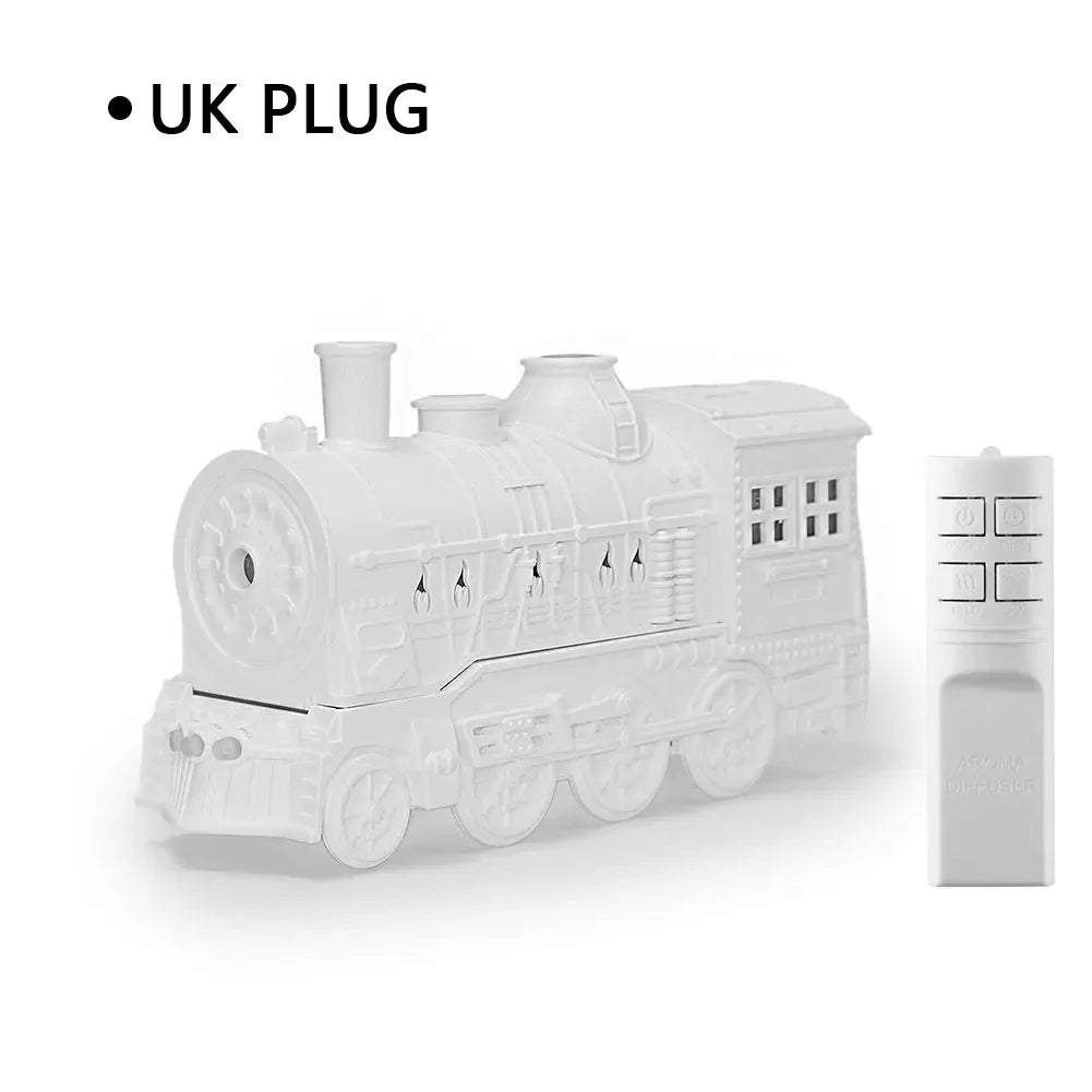 Train Air Humidifier Light Ultrasonic Aromatherapy Diffusers Mist Maker Fragrance Essential Oil Aroma Difusor Remote control
